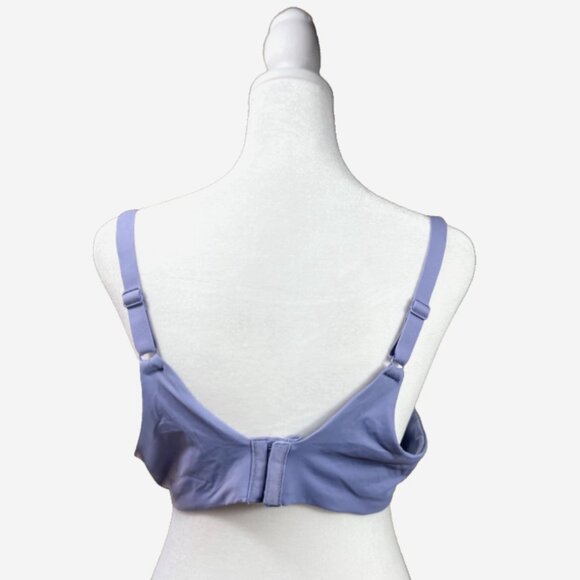 Maidenform Periwinkle Blue T-Shirt Bra 40C NWT Lightly Lined Underwire - Picture 2 of 10